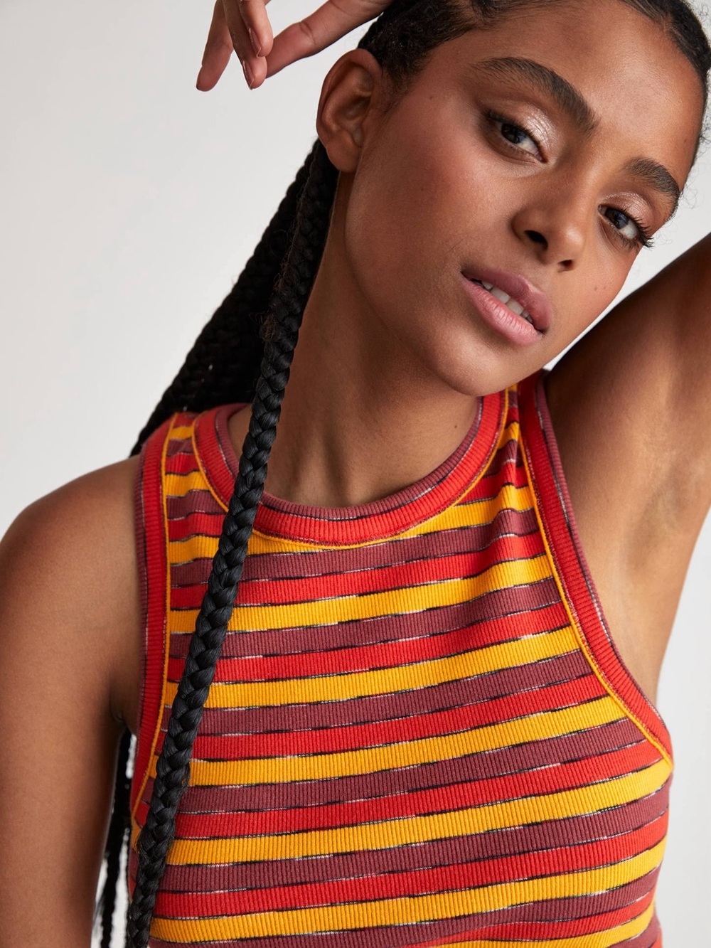 Anthropologie Ribbed Racer Tank - Picture 7 of 11